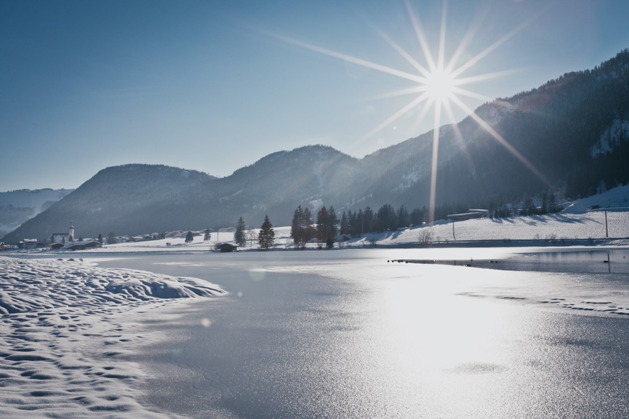 Pillersee St. Ulrich im Winter